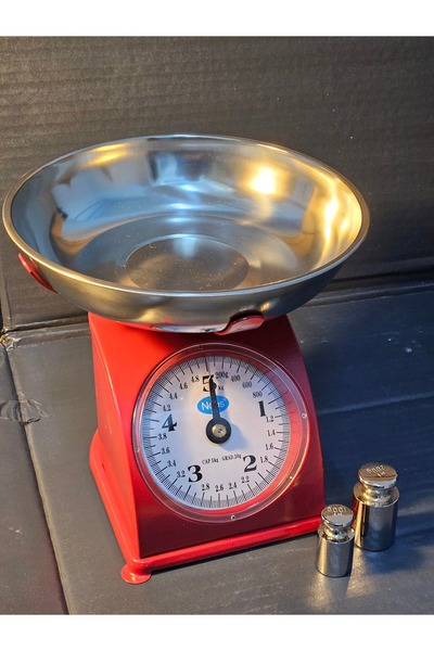 TART-SAM 5 kg retro nostalji mutfak tartısı Tart-sam marka analog terazi