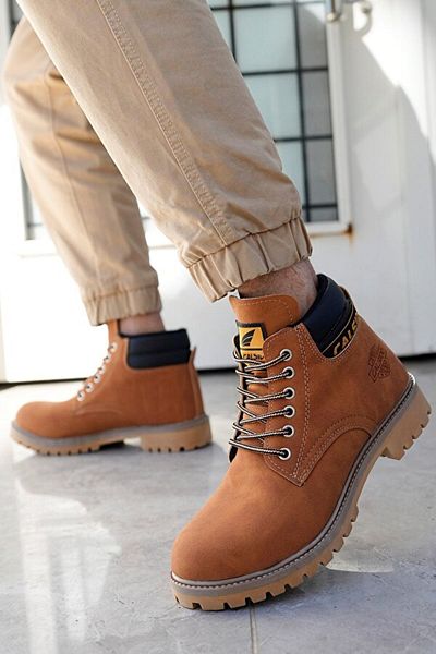 LANDSHOES Μπότες Unisex Άνετα αναπνεύσιμα εύκαμπτα ποιοτικά κορδόνια Χρήσιμα ορθοπεδικά παπούτσια
