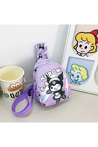 bundle island geantă de umăr pentru copii cu figurină Kuromi Dimensiune mică ...