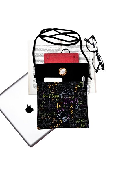 Smyrna Geantă pentru carte/tabletă/carte de matematică cu curea - husă