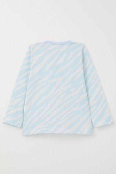 Breeze Pajama Set for Boys 1-3 Years - Patterned, Light Blue