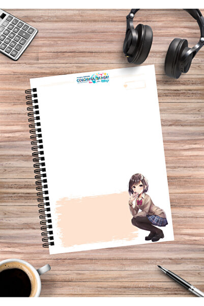 mertfigur Project Sekai - Ena Shinonome Anime Spiral A5 Notebook