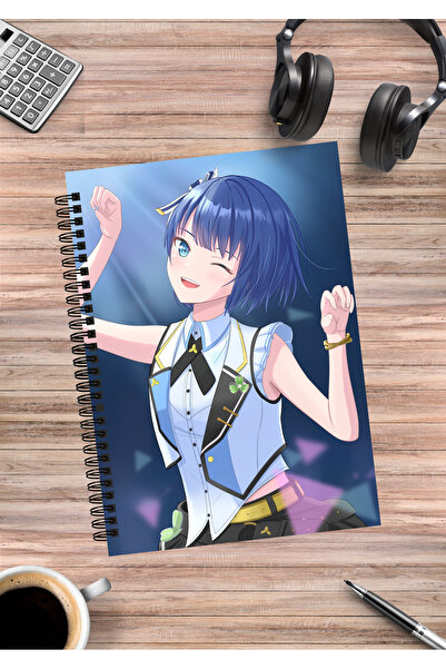 mertfigur Project Sekai - Haruka Kiritani Anime Spiral A5 Notebook