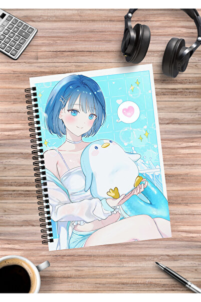 mertfigur مشروع Sekai - دفتر هاروكا كيريتاني أنيمي حلزوني مقاس A5