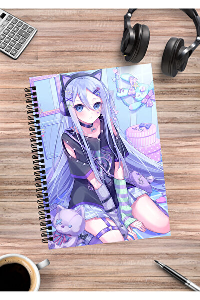 mertfigur Project Sekai - Caiet A5 cu spirală anime Kanade Yoisaki