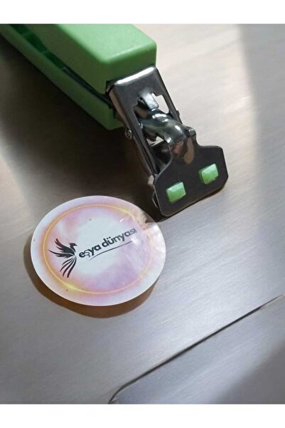 Eşya Dünyası Yeşil Renk Tabak Tepsi Kelepçesi Yanma Önleyici