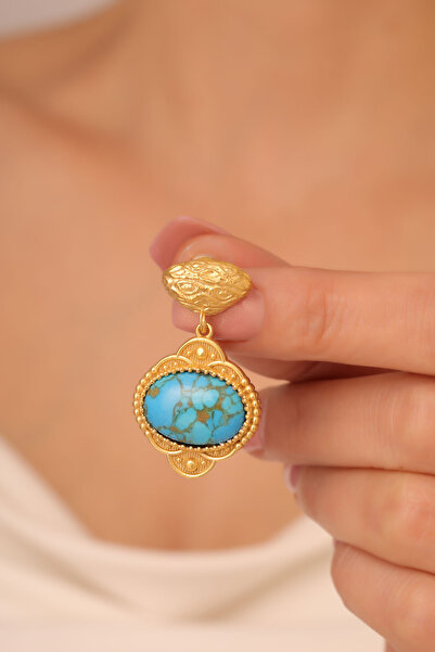 Feyz Tasarım Firuze Küpe