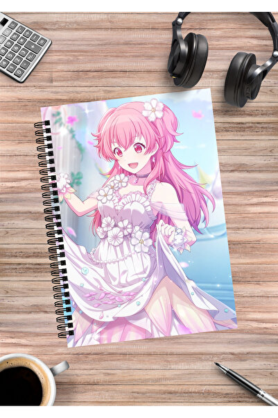 mertfigur Project Sekai Airi Momoi - Caiet A5 cu spirală anime