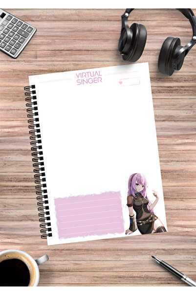 mertfigur Project Sekai - Megurine Luka Anime A5 Notebook with Spiral