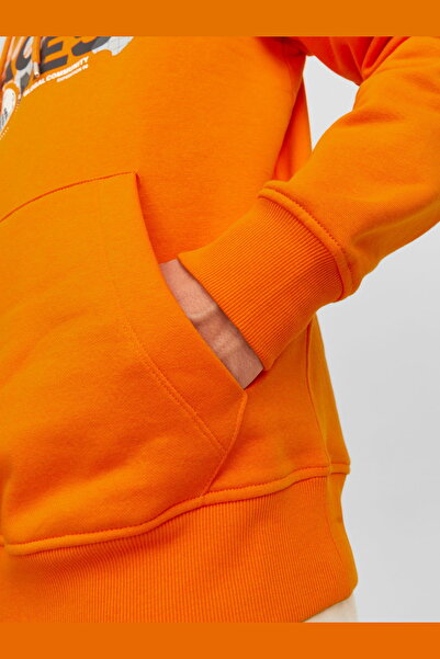 Jack & Jones Ανδρικό φούτερ με κουκούλα με λογότυπο - Dust