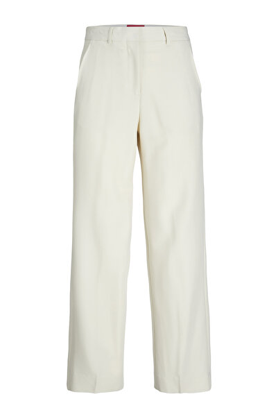Jack & Jones Women's High Waist Fabric Trousers - Marry