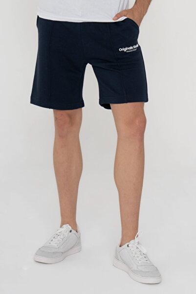 Jack & Jones Erkek Logo Baskili Sweat Sort - Kane