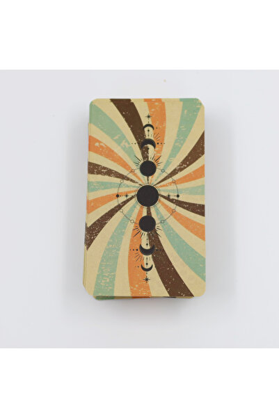 enyareshome Mistik Astrolojik Tarot Destesi Kutulu 78 Kart 13cm x 8 cm