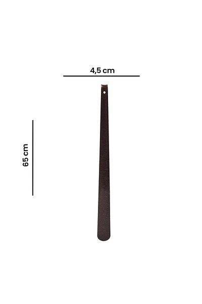 YNT İthalat Shoe Horn Kerata Metal Shoe Horn 65 Cm