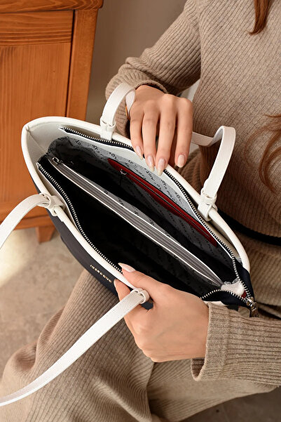 JP POLO Women's Original Just Polo New Season Large Size Luxury Handbag Shopper Size: 25 X 30 cm