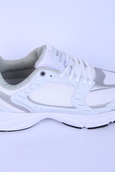 WALKWAY Run G White-silver Women's Sports Shoes