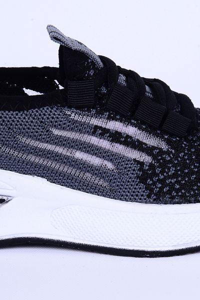 WALKWAY Ravello Mesh Talpă confortabilă Pantofi sport casual pentru băieți afumati negru