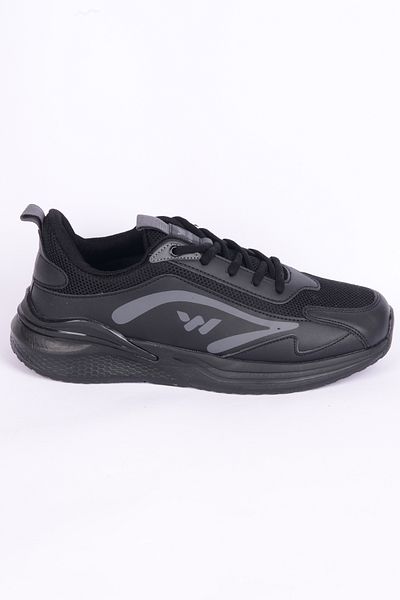 WALKWAY Bolton M Mesh Piele Detaliată șiret Talpă confortabilă Model Confortabil Flexibil Negru-alb Casual Erk