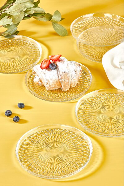 Lora Bianca Zelazo 16 cm Cake Plate Set - 6 Pieces