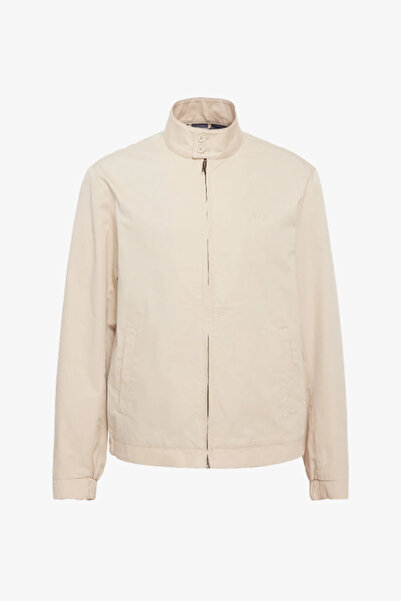 Lee Lv57205297b48 Bej Erkek Regular Fit Fermuarlı Hakim Yaka Içi Astarlı %100...