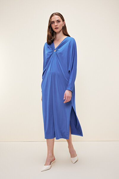 Love My Body V Yaka Detaylı Elbise