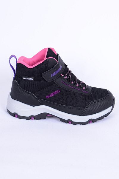 hummel 900376 -1033 Hml Luan Jr Μαύρο-ροζ Κοριτσίστικες Μπότες