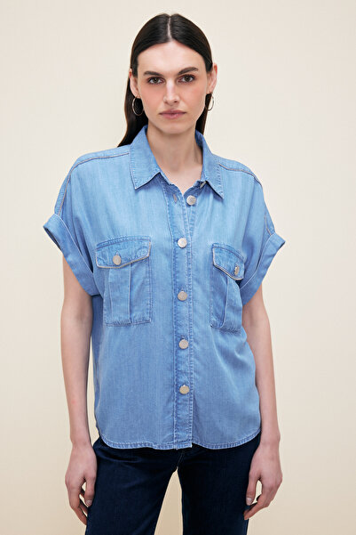 Love My Body Denim Shirt