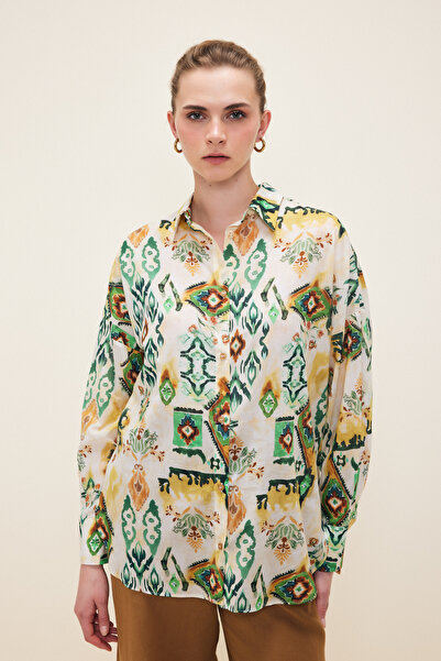 Love My Body Desenli Gömlek