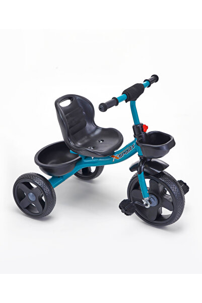 Fab N Funky Smart Plug & Play Tricycle with Free Wheel Pedal - Blue