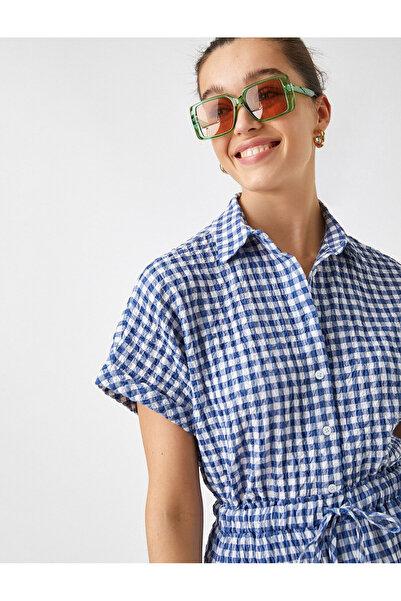 Koton Καρό κοντομάνικο πουκάμισο