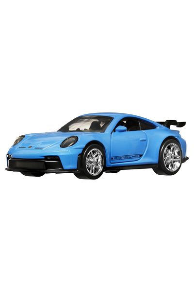 HOT WHEELS MASINUTA METALICA CU SISTEM PULL BACK PORSCHE 911 GT3 SCARA 1:43