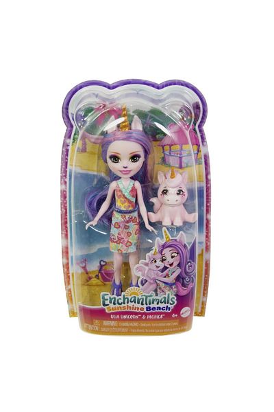 Enchantimals PAPUSI SI ANIMALUTE ULIA UNICORN SI PACIFICA