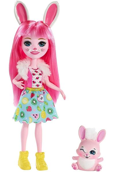 Enchantimals PAPUSI CU ANIMALUTE BREE BUNNY SI TWIST