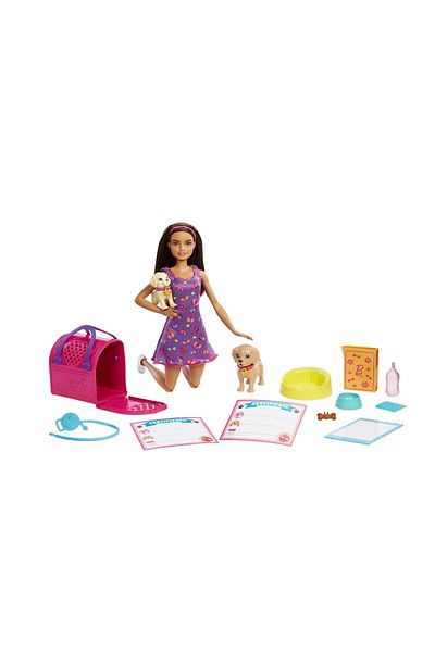 Barbie SET PAPUSA BARBIE PUP ADOPTION