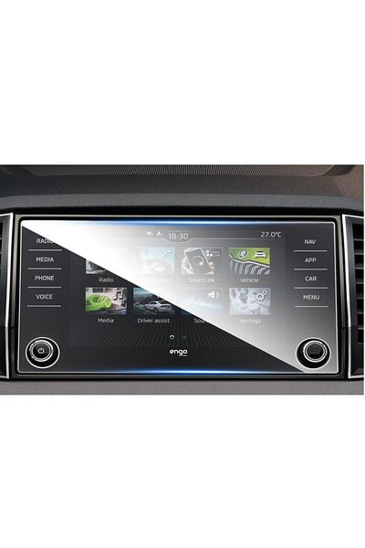 Engo Skoda Kodiaq 8 Inch Multimedia Nano Screen Protector - Clear
