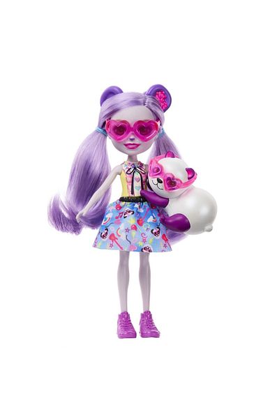 Enchantimals PAPUSI SI ANIMALUTE PEMMA PANDA SI CLAMBER