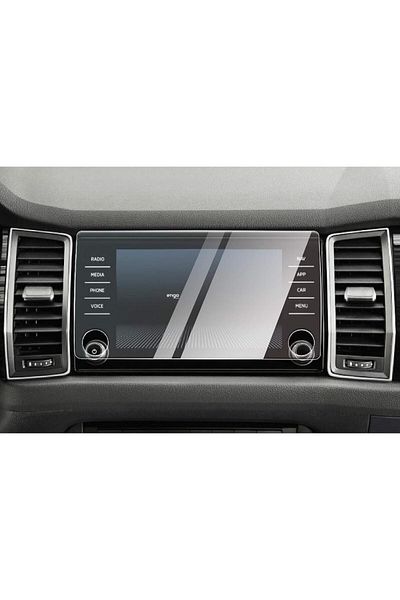 Engo Skoda Karoq 8 Inch Multimedia Matte Screen Protector - Clear