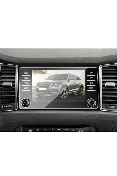 Engo Skoda Kodiaq - 8 Inch Multimedia Screen, Clear Matte Protector