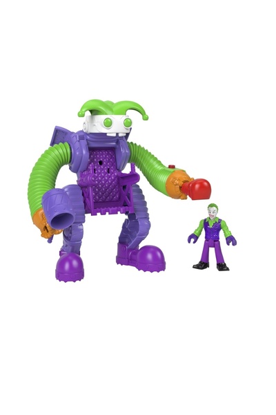 FISHER PRICE IMAGINEXT DC SUPER FRIENDS VEHICUL CU FIGURINA JOKER