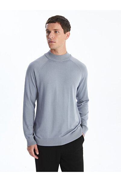 LC Waikiki Pulover tricotat pentru bărbați cu jumătate de gât cu mânecă lungă