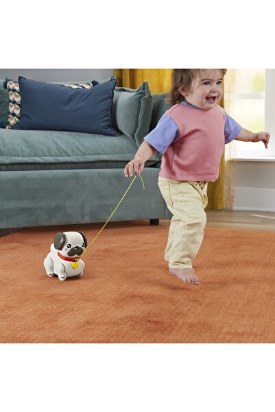 FISHER PRICE INTERACTIVE PUPPY PULL TOY WITH MOVEMENTS AND SOUNDS