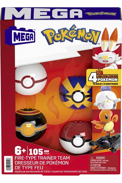 Pokemon MEGA SET 4 BILE ECHIPA DE FOC