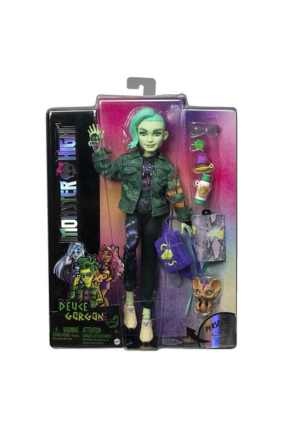 MONSTER HIGH PAPUSA DEUCE GORDON CU ANIMALUT SI ACCESORII
