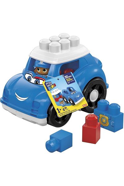 MEGA BLOCKS MEGA BLOKS PRIMUL CONSTRUCTOR VEHICUL PETER POLICE