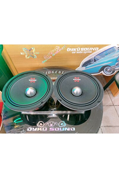 eyton ÖYKÜ SOUND ŞOOK FİYAT EYTON SX80 MODELİ 20CM 250RMS MİDRANGE KURŞUN GÖBEK
