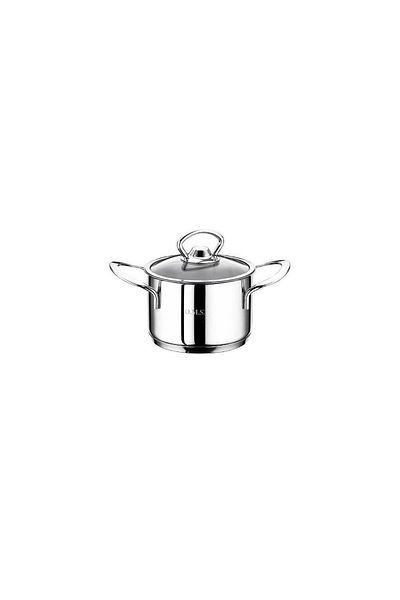 OMS PASLANMAZ Oms 16 X 8 Mini Deep Cooker