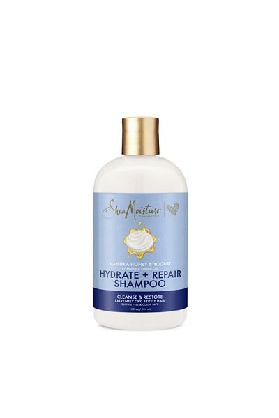 Shea Moisture Manuka Honey, Yogurt & Shea Butter Hydrating Shampoo for Damaged Hair - 384ml