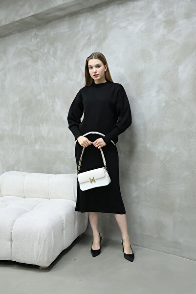 İKLİM LİFE İNCİ DETAYLI TRİKO İKİLİ TAKIM