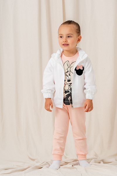 ZİMBOO Baby Girl Hooded Bow Rain Cover Set of 3