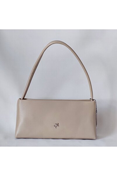 Nas NS1403 Model Nas Bag Kum Renk Kadın Omuz Çantası